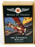 NEW, IN THE BOX: WINGS OF TEXACO 1931 STEARMAN BIP