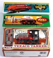 LOT OF 3 NEW, IN THE BOXES: TEXACO DIE CAST METAL
