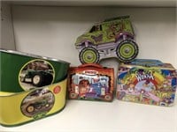 Bozo the clown Wonka Scooby Doo Tins and More