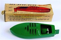 VINTAGE JET-PUTT-PUTT Speedboat by ALDEN NOVELTY C