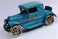 VINTAGE ARCADE CAST IRON CAR MODEL A FORD COUPE w/