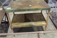 2-Shelf Metal Table