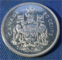 1965 Canada Silver Half Dollar #2