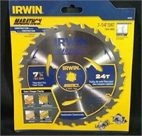 Brand New Irwin 7-1/4" Circular Saw Blade