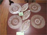 3 Oval Dishes & Plates