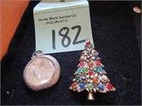 Mother of Pearl Pendant & Christmas Tree