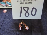 Opal Pierced Earrings