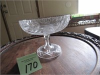Lead Crystal bowl with Pedestal
