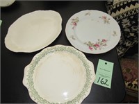 3 Vintage Platters