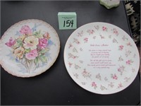 1930's Decorative wall Plate & Poem