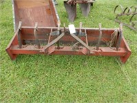 3 Point 6' Box Blade with Scaff Irons