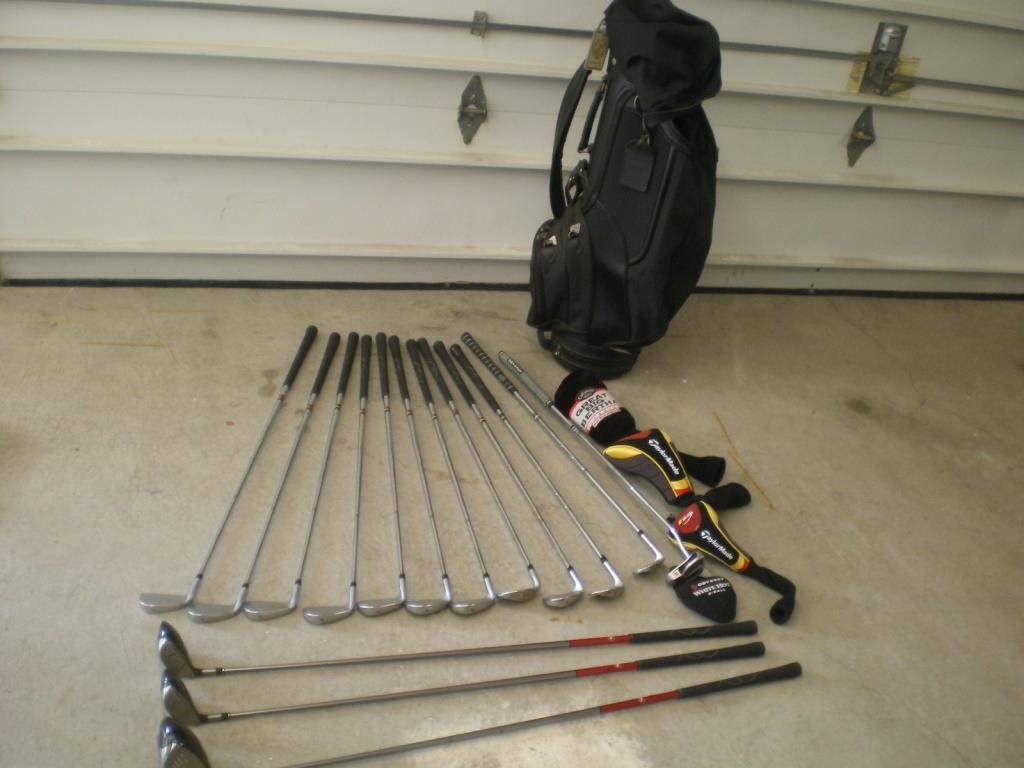 Nice Golf Items!  Putters, Clubs, Bags, More!