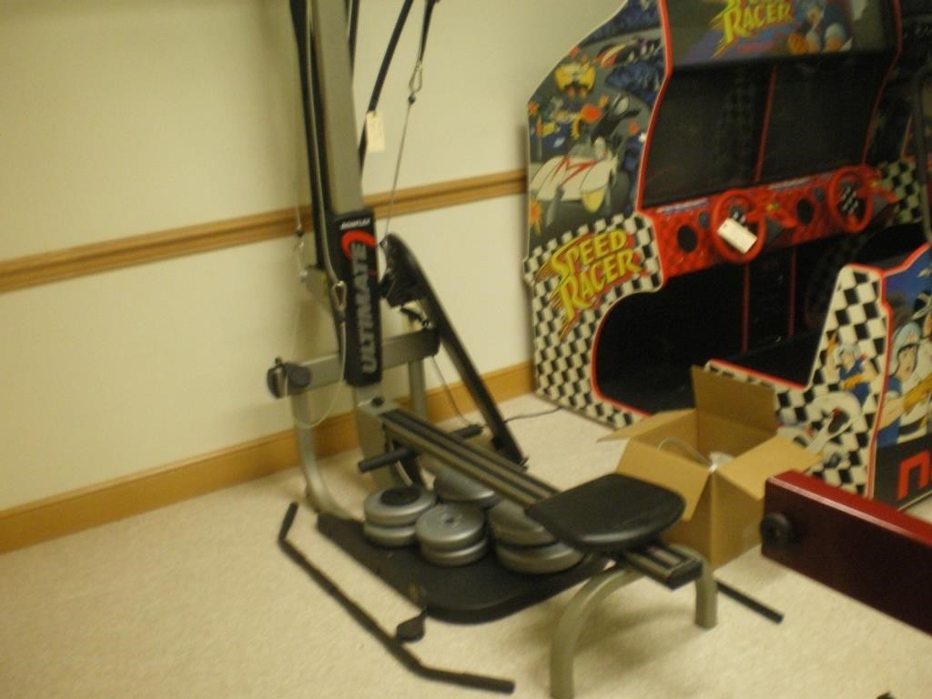 Fitness Equipment:  Tanning Bed, Inversion Table, Elliptical