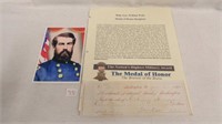 Civil War General William Wells Autograph Dated