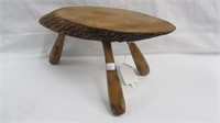 Vintage 3 Legged Souvenir Stool with Gettysburg