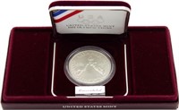 1988 US Mint Olympic UNC Silver Dollar