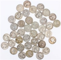 Coin (40) 1932-P Washington Quarters