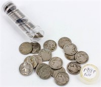 Coin (40) 1918-P Buffalo Nickels