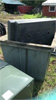 Two electrical box covers with lids