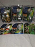 6 NOC Star Wars Action Figures