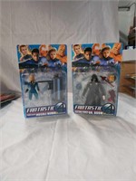 2 NOC Fantastic Four Action Figures