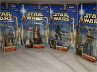 4 NOC Star Wars Action Figures