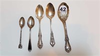 ASSORTMENT OF STERLING SPOONS