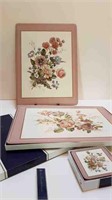 PIMPERNEL PLACEMATS + MATCHING COASTERS