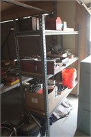 Metal storage rack