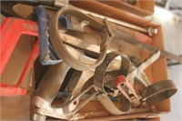 Box of assorted tools