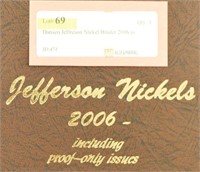 Dansco Jefferson Nickel Binder 2006 to Date(2017):