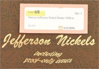 Dansco Jefferson Nickel Binder 1938 to Date(2011):