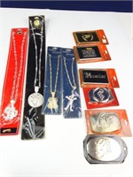 Belt Buckles & Bling Necklaces