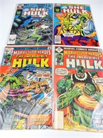 1970's Hulk Comics & 80's She-Hulk Comics
