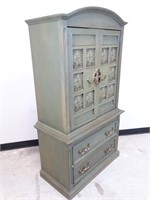 Vintage Arched Topped Mediterranean Style Chest
