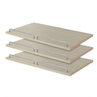 EASY TRACK 3-PIECE SHOE SHELVES (NOT ASSEMBLED)