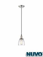 SET OF 2 NUVO VINTAGE PENDANT LIGHT