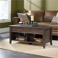 SAUDER LIFT TOP COFFEE TABLE (NOT ASEMBLED)
