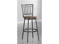 AMERICAN WOODCRAFTERS 25" BARSTOOL(NOT ASSEMBLED)