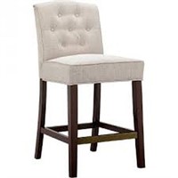 MARIAN TUFTED COUNTER STOOL(NOT ASSEMBLED)