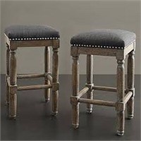 TOTAL OF 2 MADISON PARK CIRQUE STOOLS