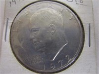 Coin; 1972 Eseinhower Dollar