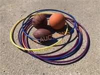 9pc- Hoops and Balls