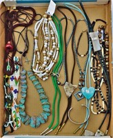 Jewelry Lot Bolo Ties Native American Necklaces