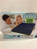 INTEX CLASSIC DOWNY AIR BED QUEEN