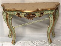 Hand Painted Entry Wall Or Sofa Table
