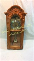 Howard Miller Wall Clock In Oak Case 
Non