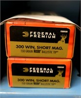 2- Boxes Federal Premium .300 WIN Short Mag