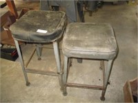 2 shop stools