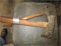 Hatchet and ball ping hammers